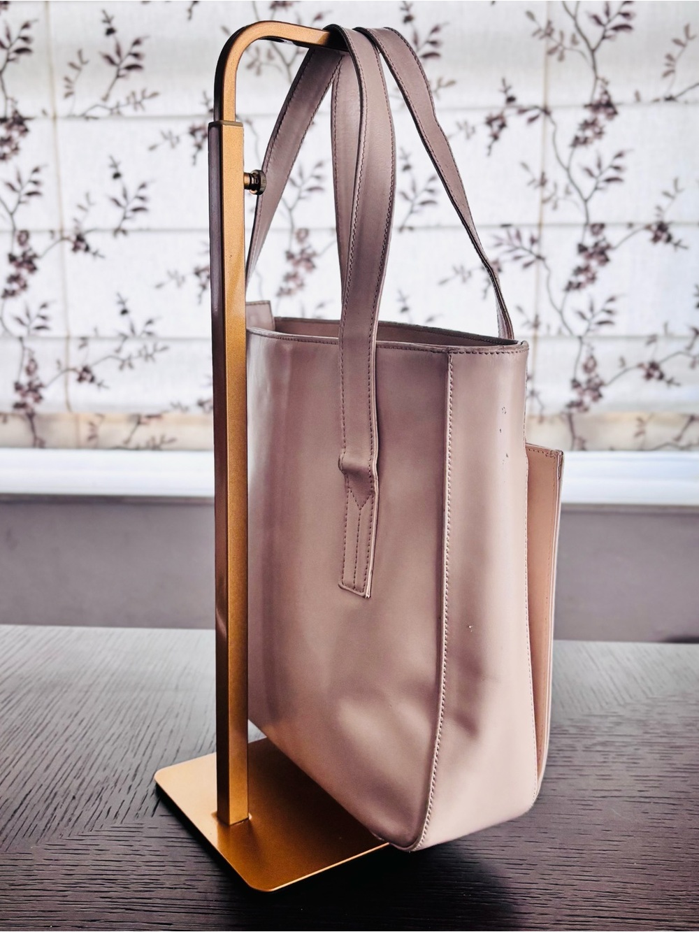 🤍 Paloma Picasso Cream Leather Mini Tote 🤍 - Picture 4 of 16